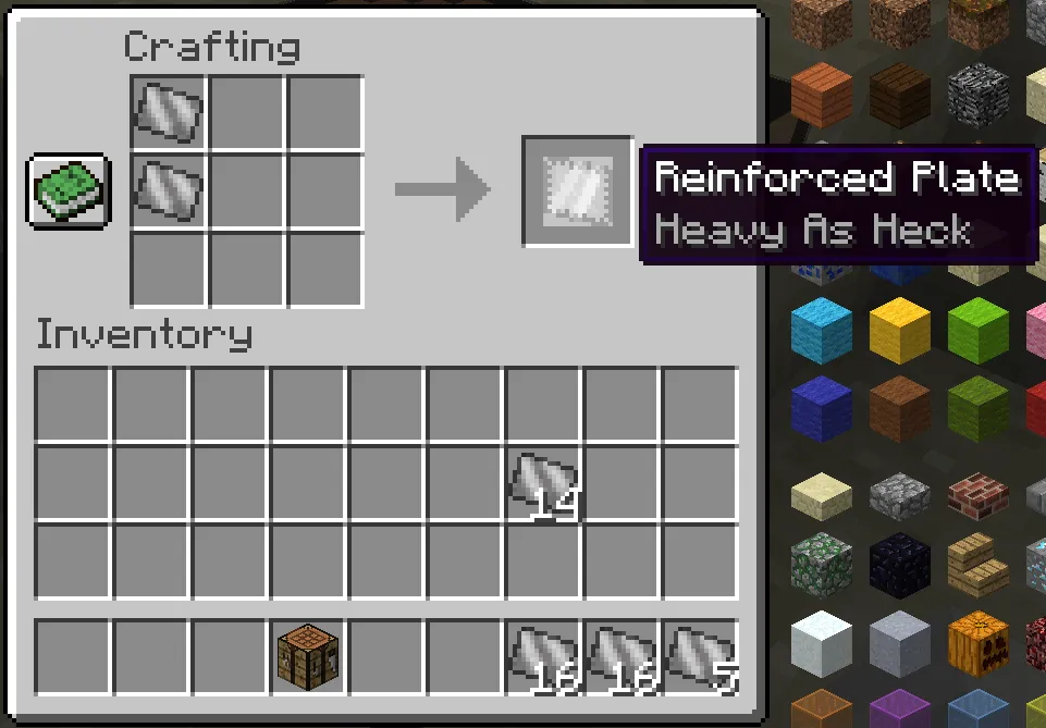 Plate Mail, Моды, Minecraft