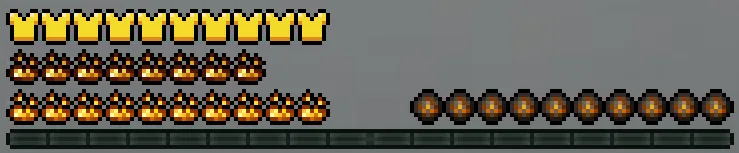 Blazeborn Origins GUI Reskin — скриншот 2 (Текстуры, Minecraft)