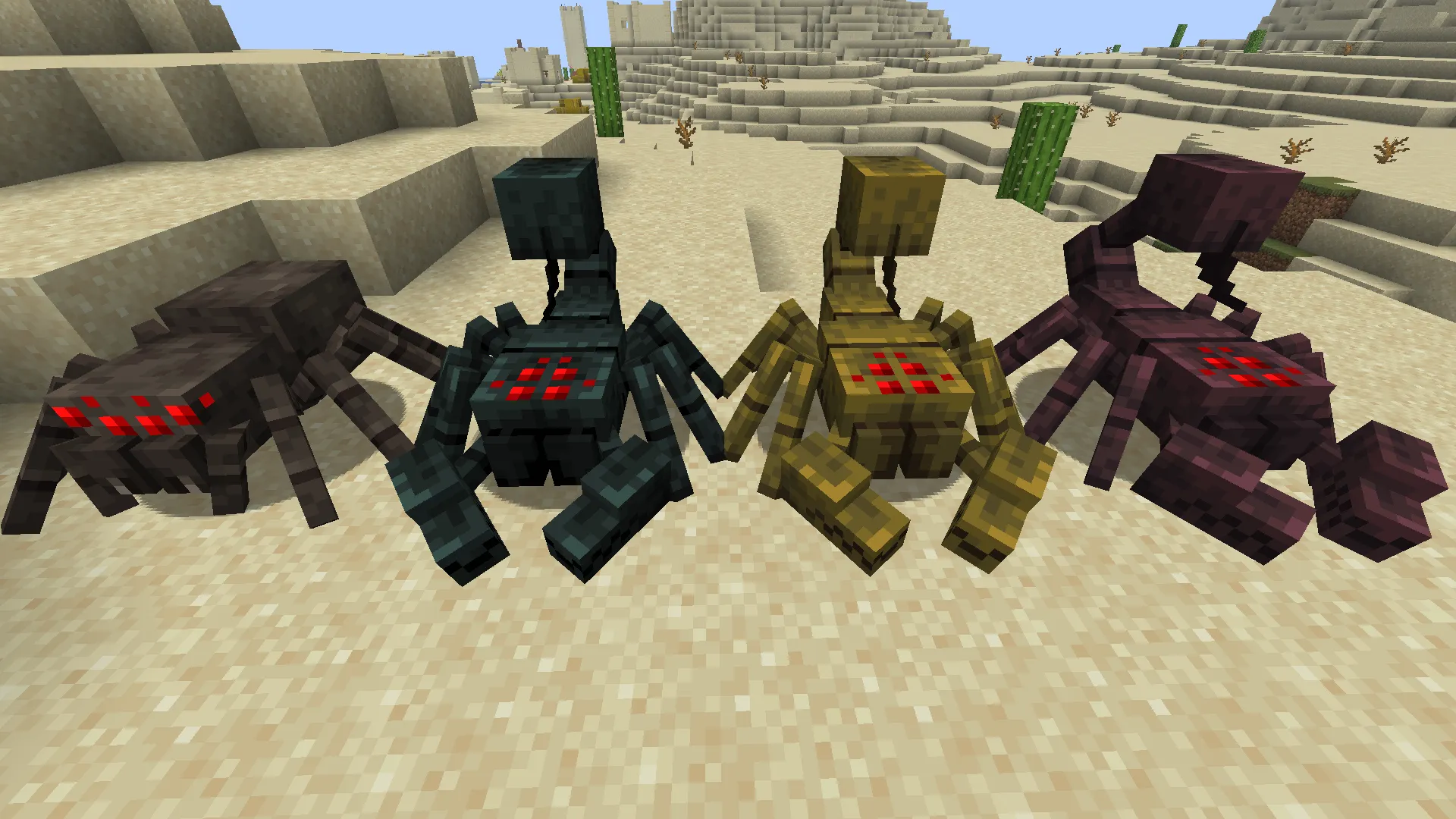AL's Spiders Revamped — скриншот 8 (Текстуры, Minecraft)