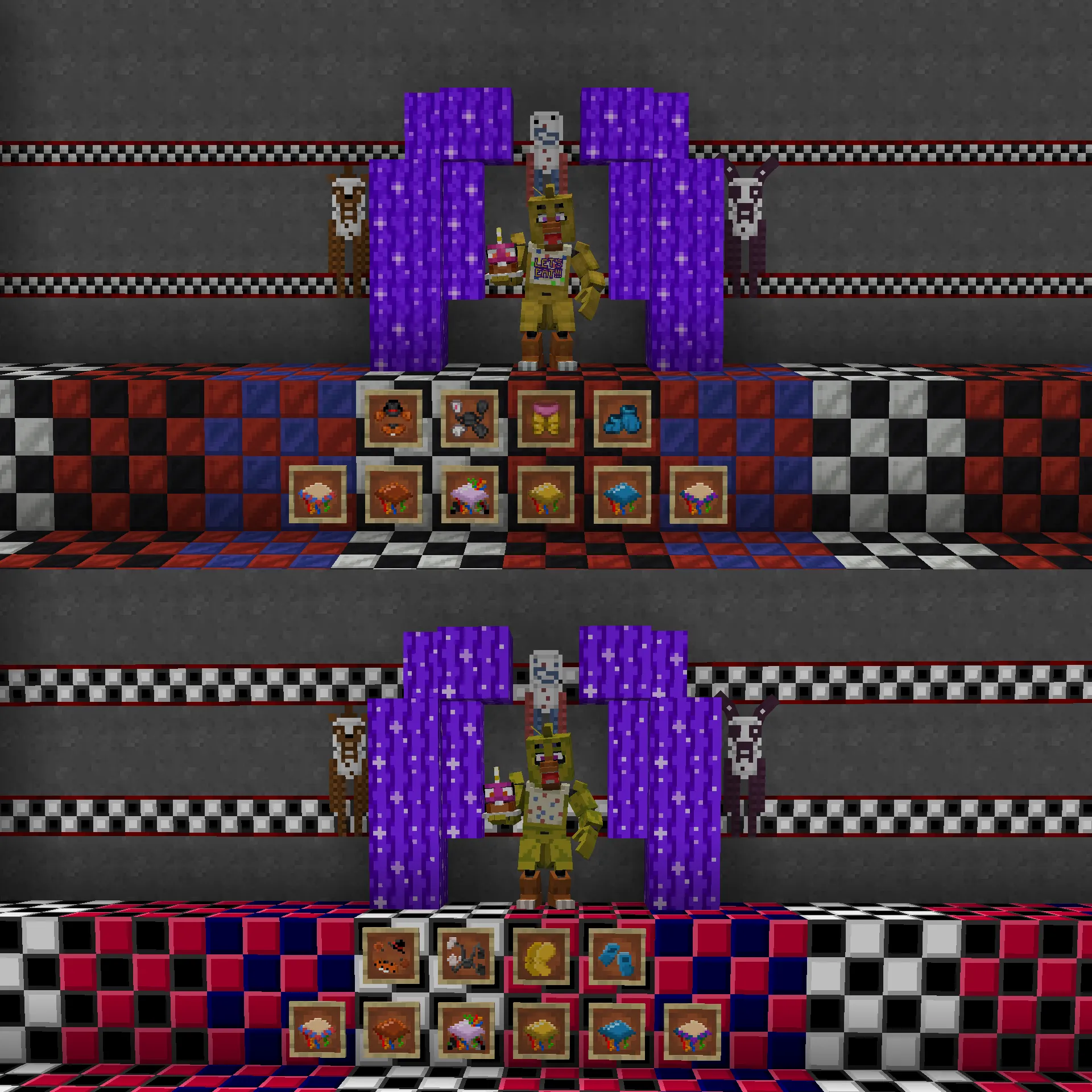Freddy Fazcraft Texture Backport — скриншот 4 (Текстуры, Minecraft)