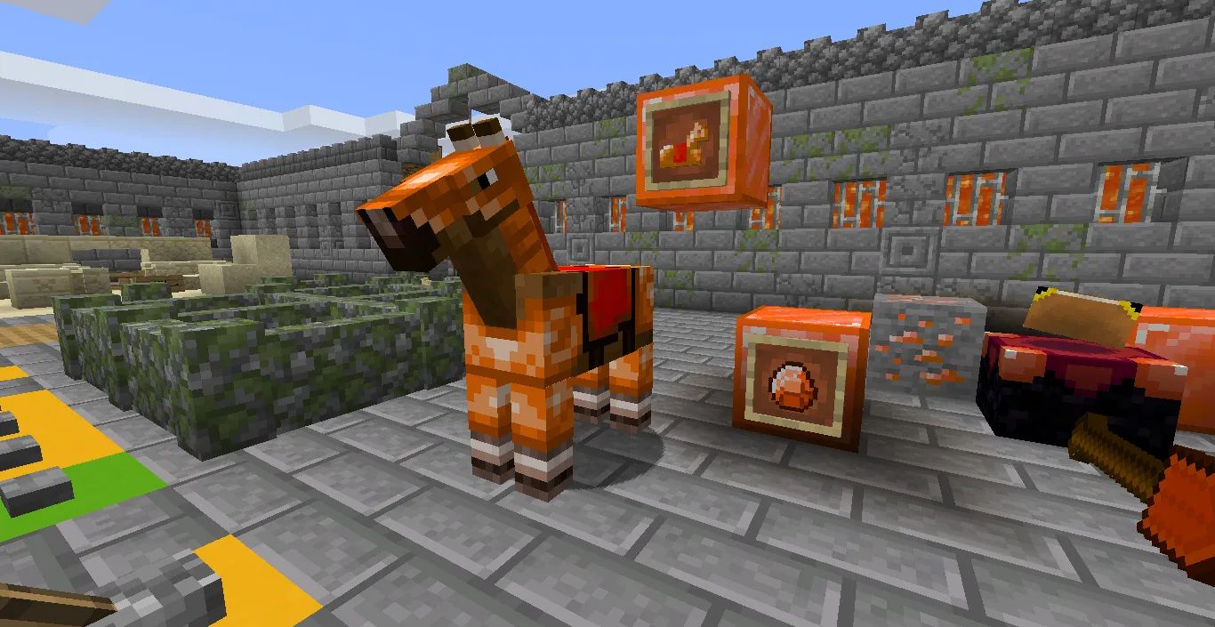 The Ginger Pack, Текстуры, Minecraft