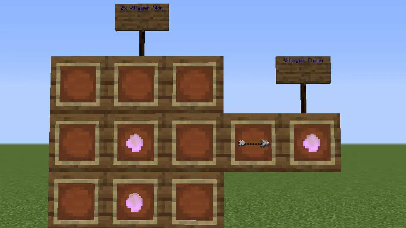 Villager Skin — скриншот 1 (Моды, Minecraft)