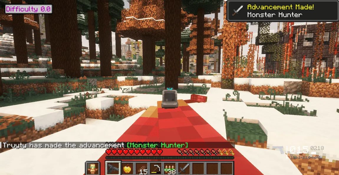 Apocalypssia  [TACZ] modern appocalyps zombie modpack wave and gun mutant mob monsters  survival hardcore 100 apocalipse zombie  — скриншот 6 (Модпаки, Minecraft)