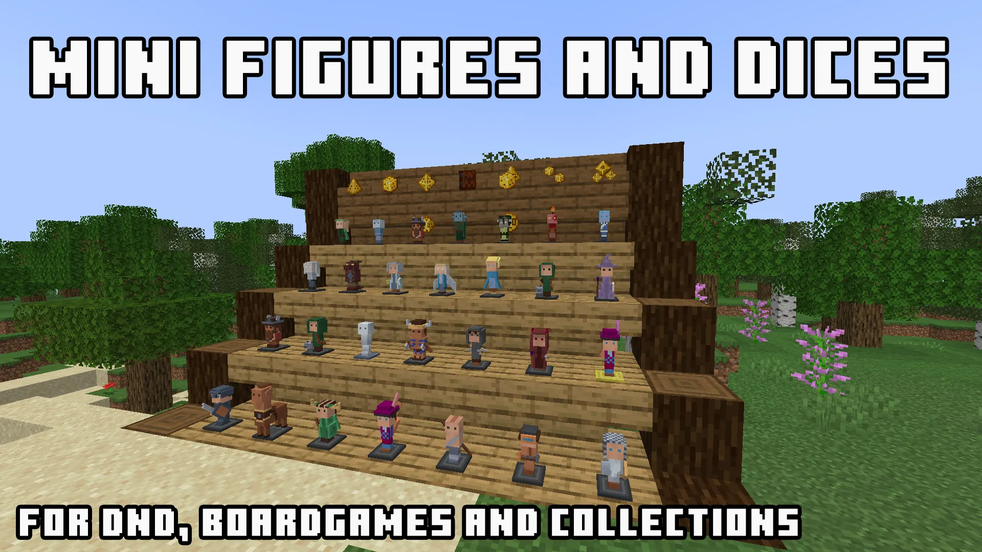 MiniFigures and Dices: DnD, Моды, Minecraft