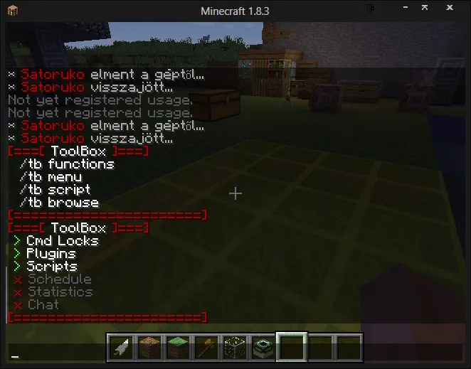 Server ToolBox — скриншот 1 (Плагины, Minecraft)