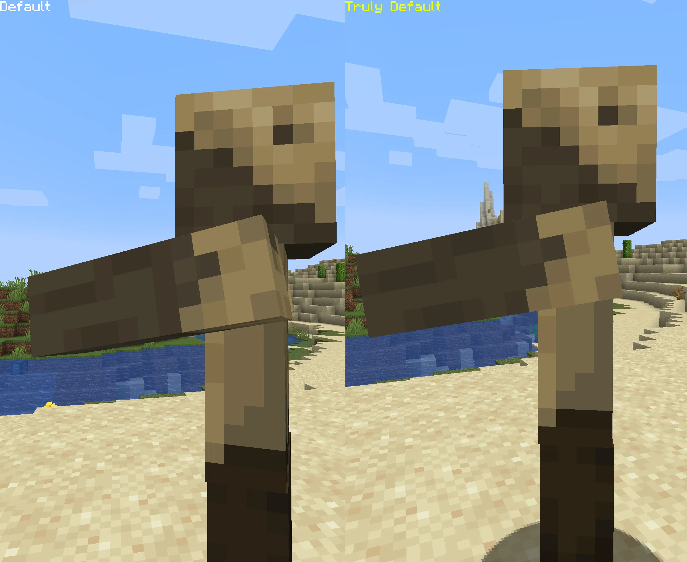 Truly-Default, Текстуры, Minecraft