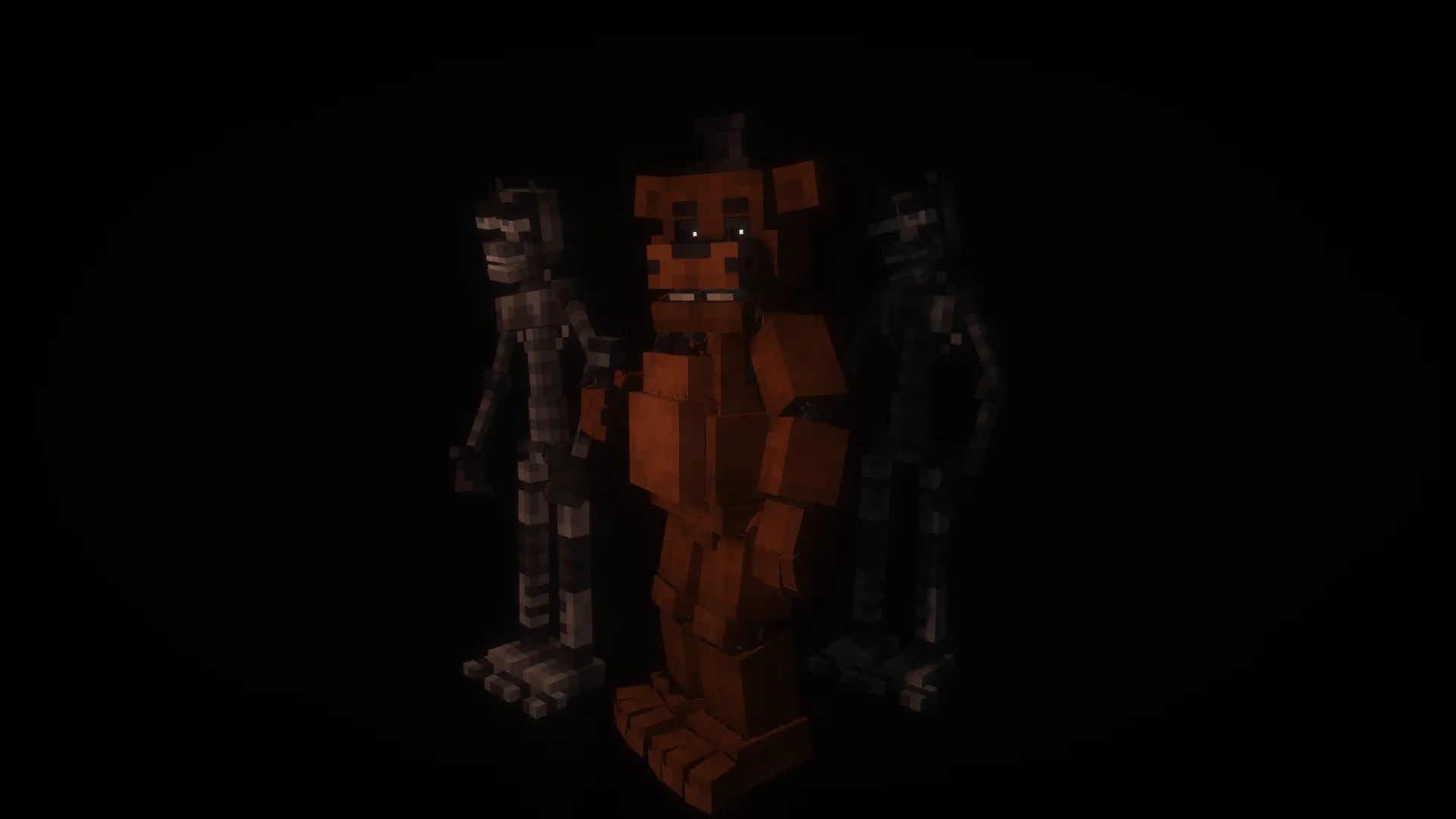 FNaF: Ultimate Universe, Карты, Minecraft