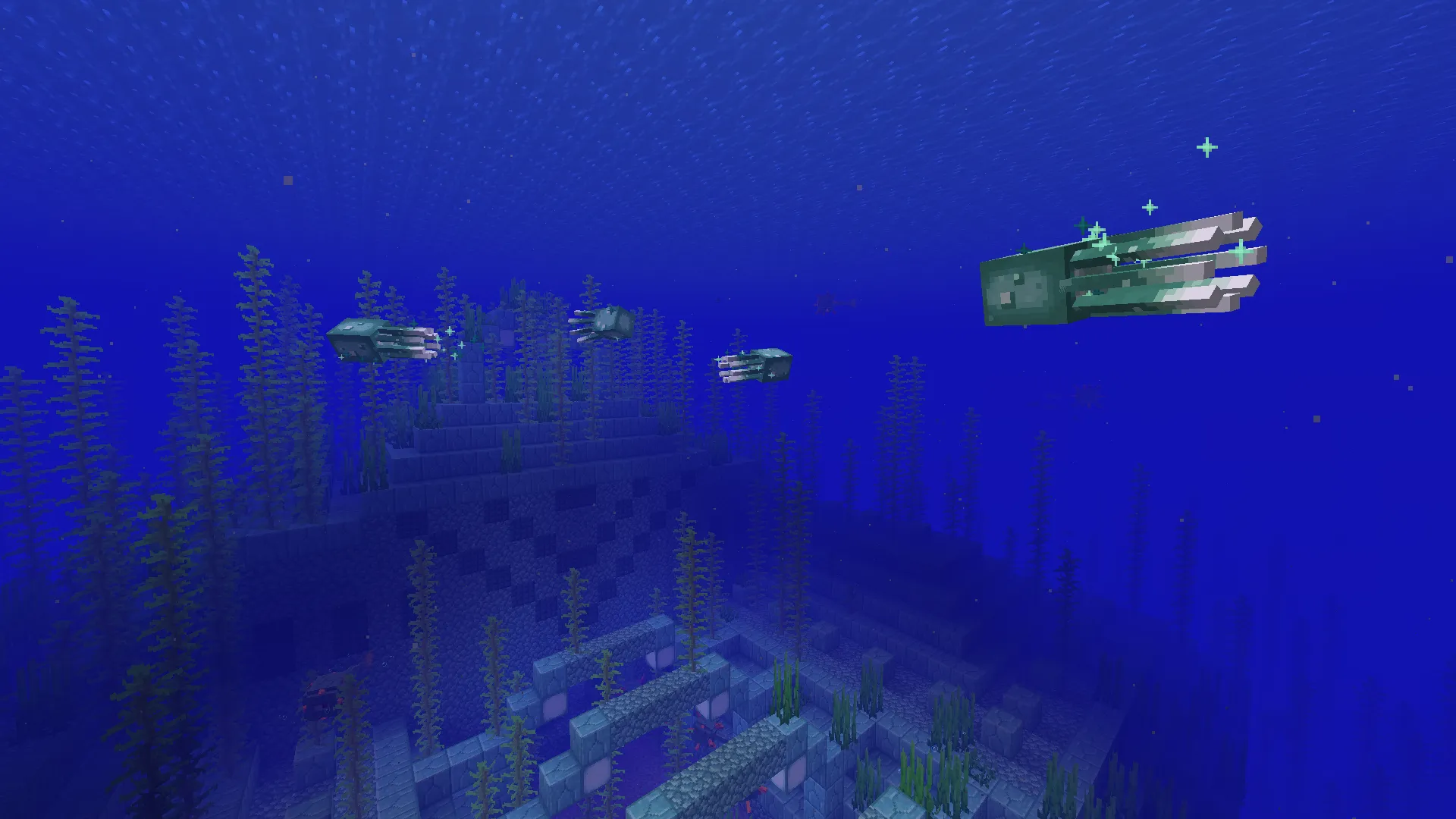 Prismarine Squid — скриншот 1 (Текстуры, Minecraft)