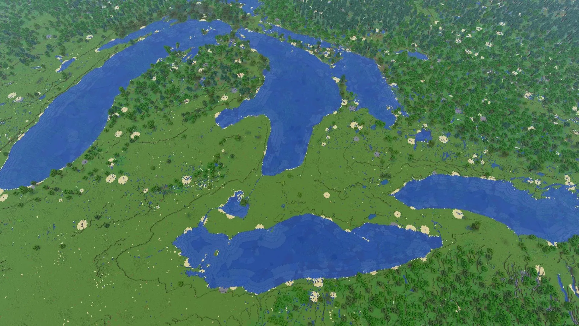 United States - Survival World, Карты, Minecraft