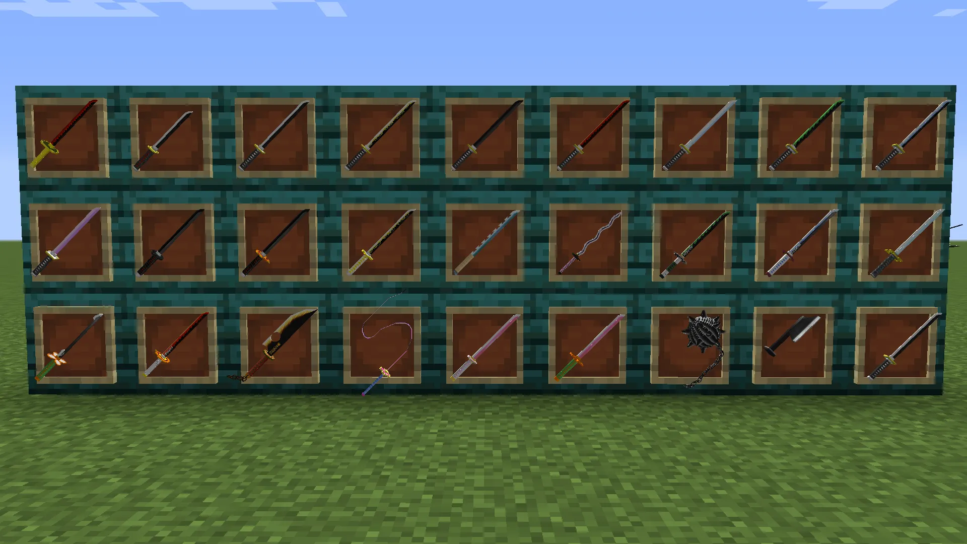 Demon Slayer: Kimetsu No Yaiba — скриншот 2 (Модпаки, Minecraft)