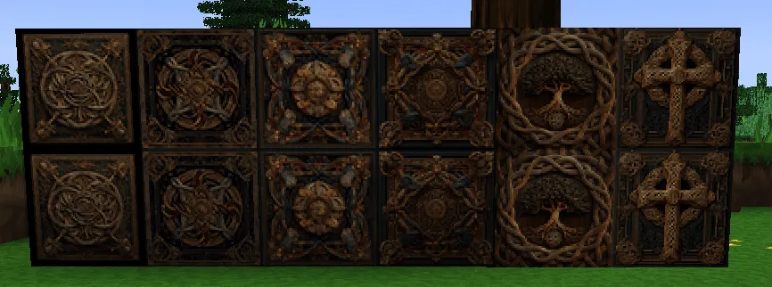 Celtic Decorative Blocks, Моды, Minecraft
