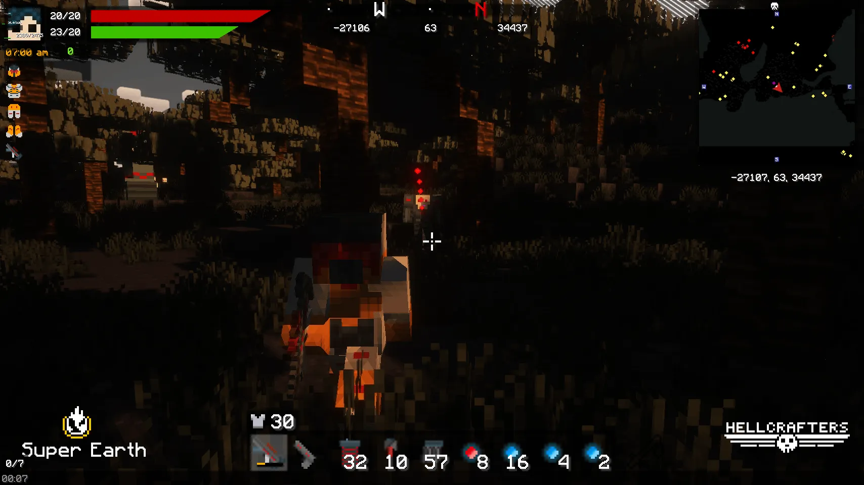 Hellcrafters, Моды, Minecraft