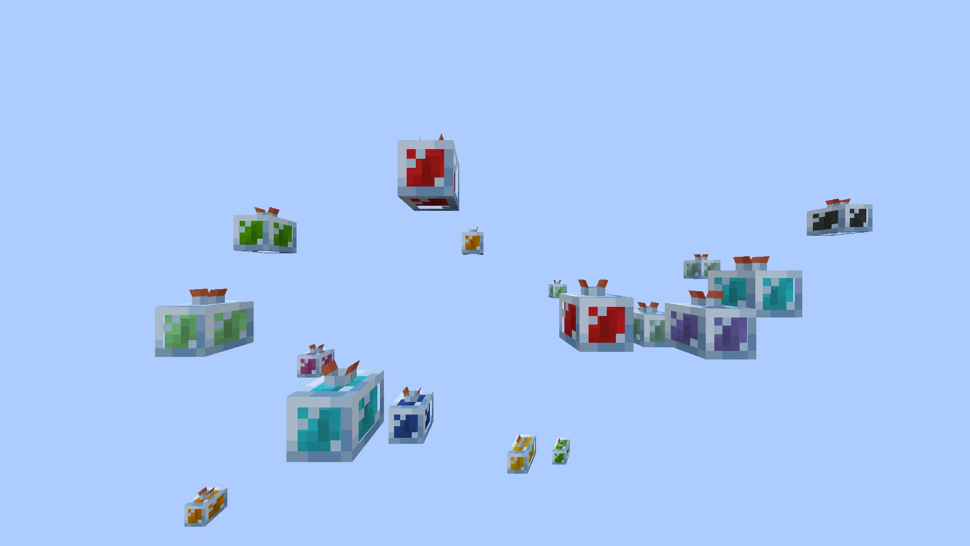 Remodeled Projectiles — скриншот 1 (Текстуры, Minecraft)