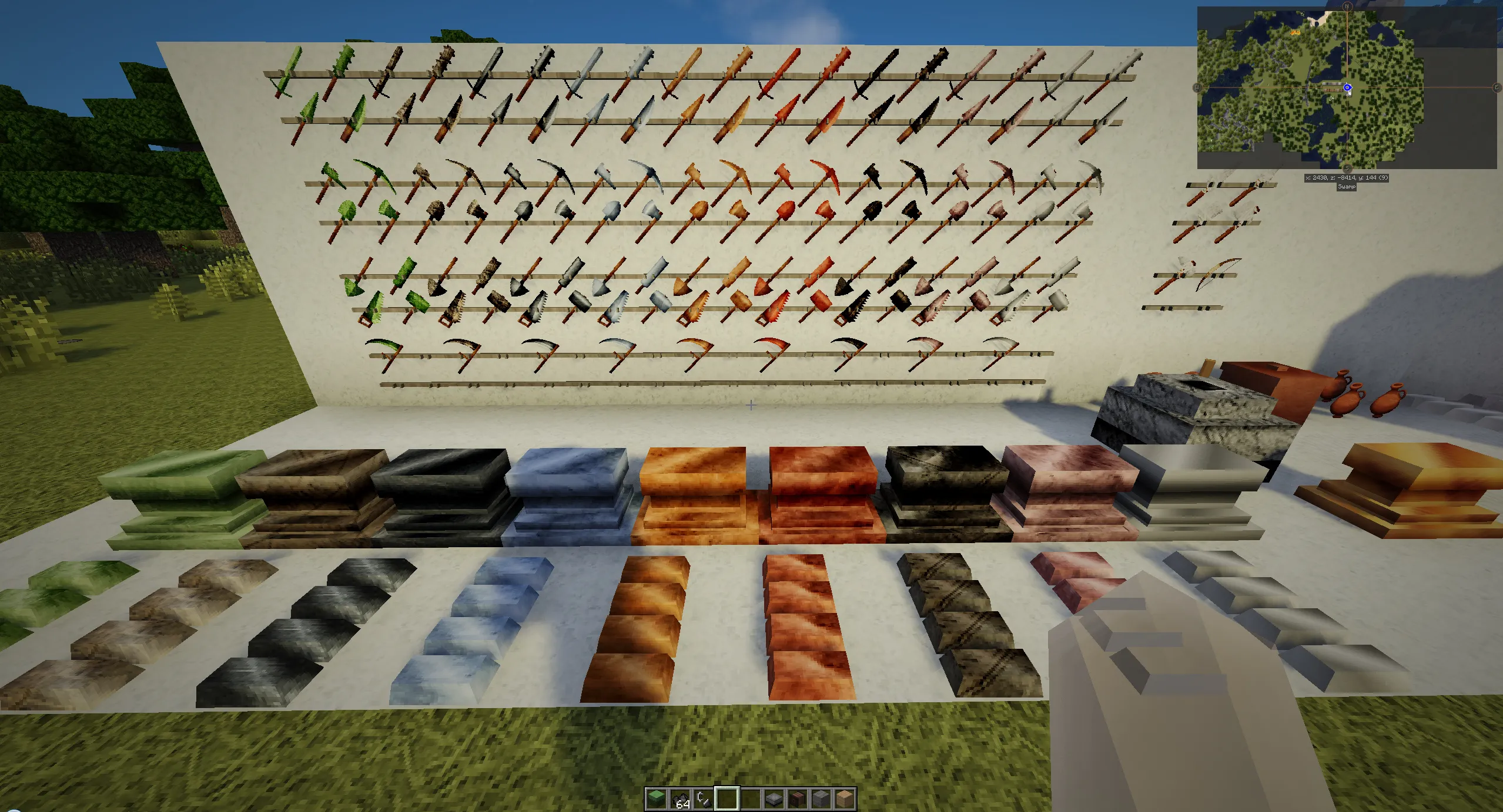 Siarnaq - Terrafirmacraft Textures 64x64 — скриншот 15 (Текстуры, Minecraft)