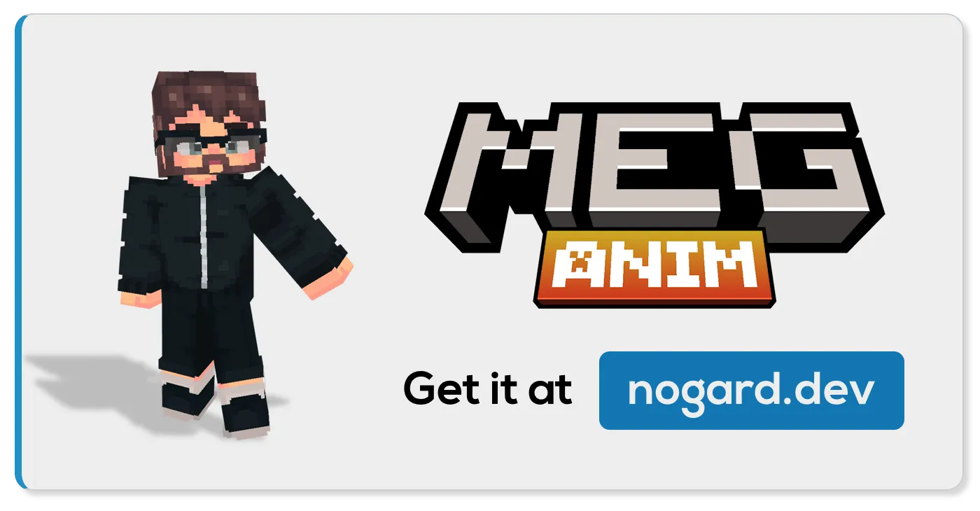 MEGAnim — скриншот 1 (Плагины, Minecraft)