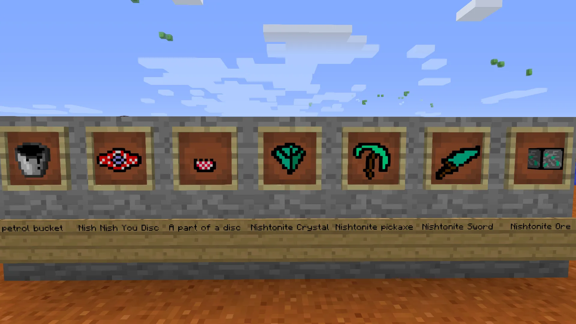 Nish, Моды, Minecraft