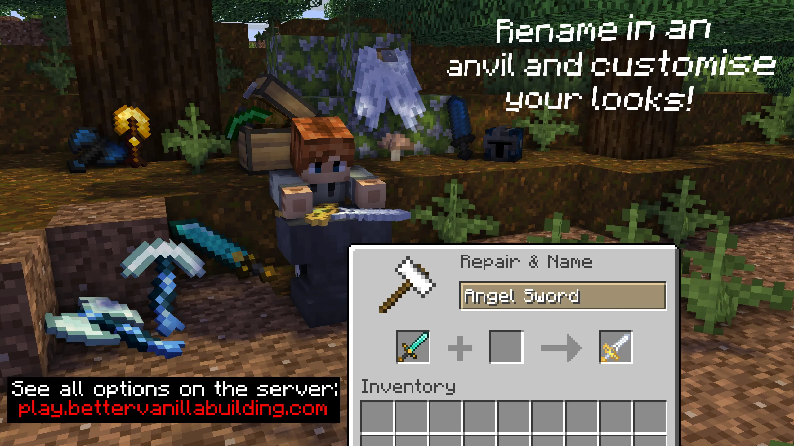 BetterVanillaBuilding, Текстуры, Minecraft