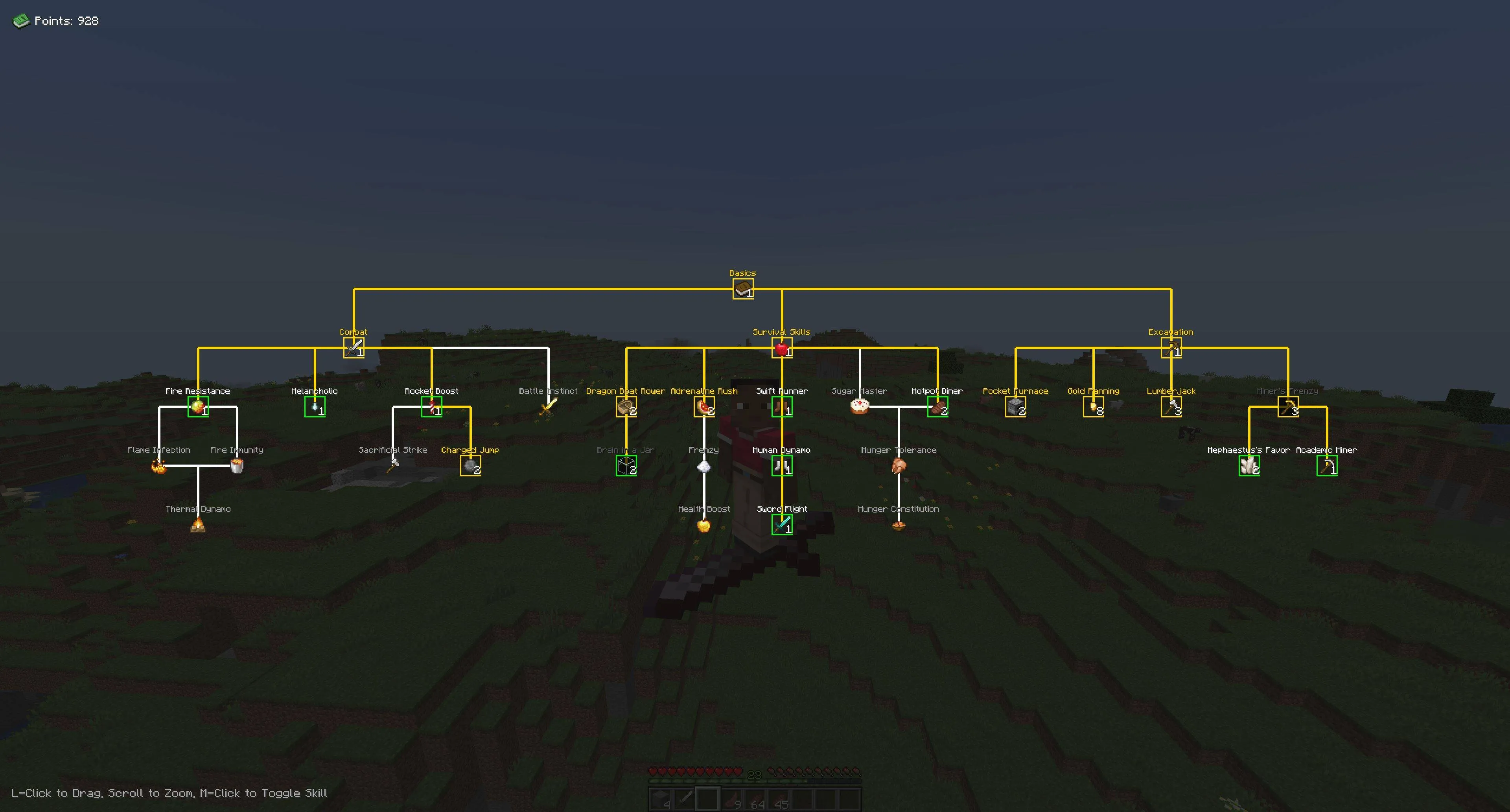 Ascension Mastery — скриншот 1 (Моды, Minecraft)