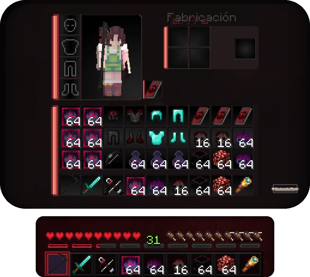 BloodyPack — скриншот 2 (Текстуры, Minecraft)