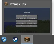 Custom Title , Моды, Minecraft