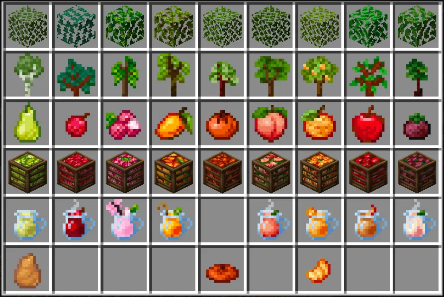 Kawaii World fruit — скриншот 1 (Текстуры, Minecraft)