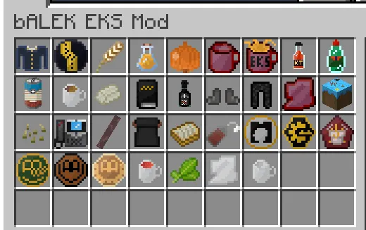bALEK EKS — скриншот 2 (Моды, Minecraft)