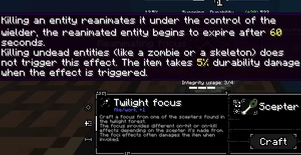 tetracelium, Моды, Minecraft