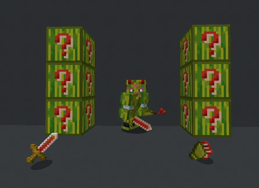 Lucky Blocks Ultimate 2 — скриншот 2 (Моды, Minecraft)