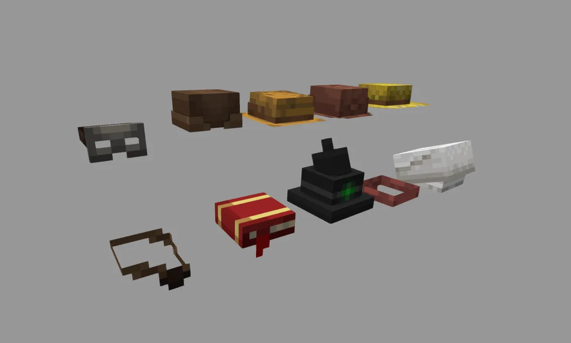 More Hats+ — скриншот 1 (Текстуры, Minecraft)