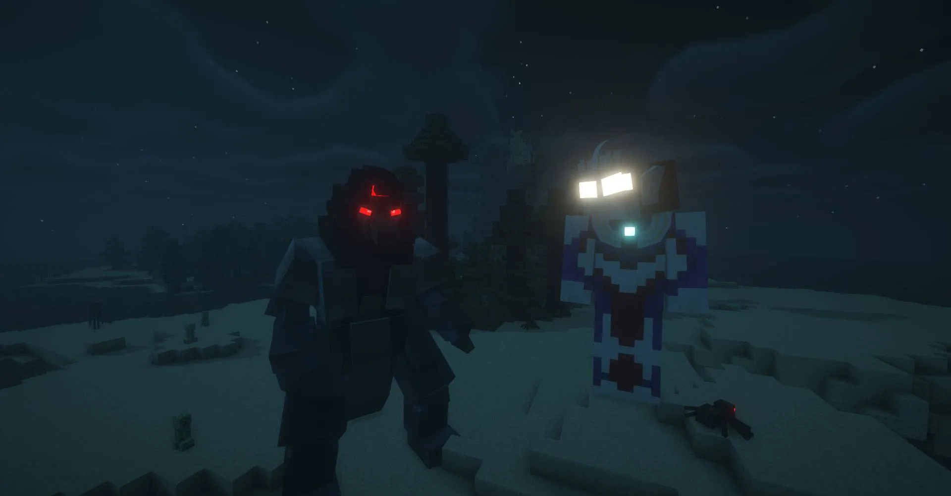 Becomes Ultraman:Infinity, Моды, Minecraft