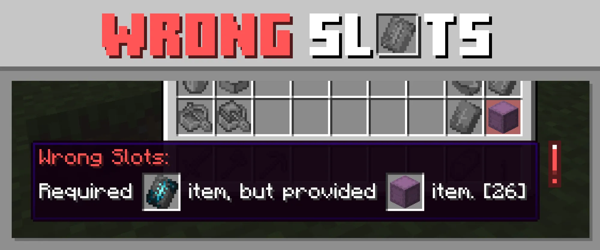 Specific Slots — скриншот 2 (Моды, Minecraft)