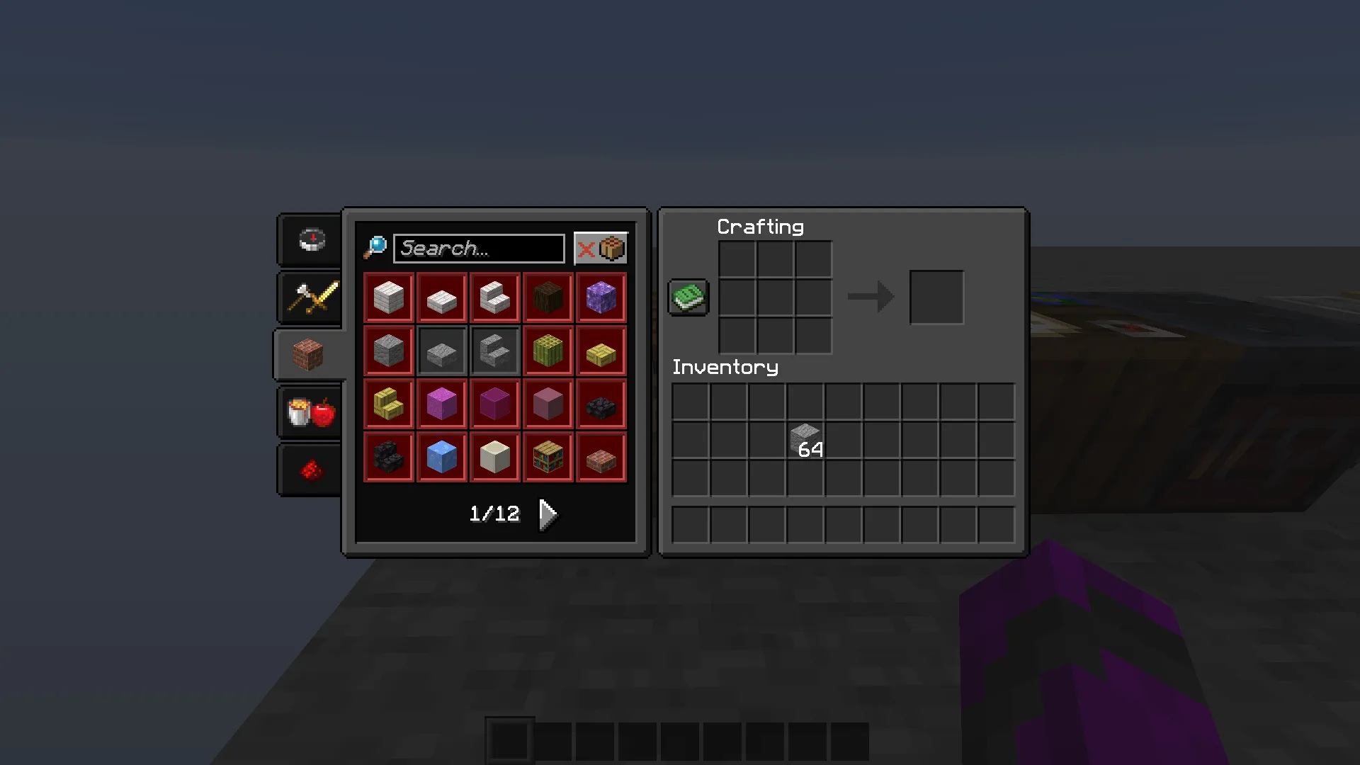 Shady's Dark Okami GUI — скриншот 8 (Текстуры, Minecraft)