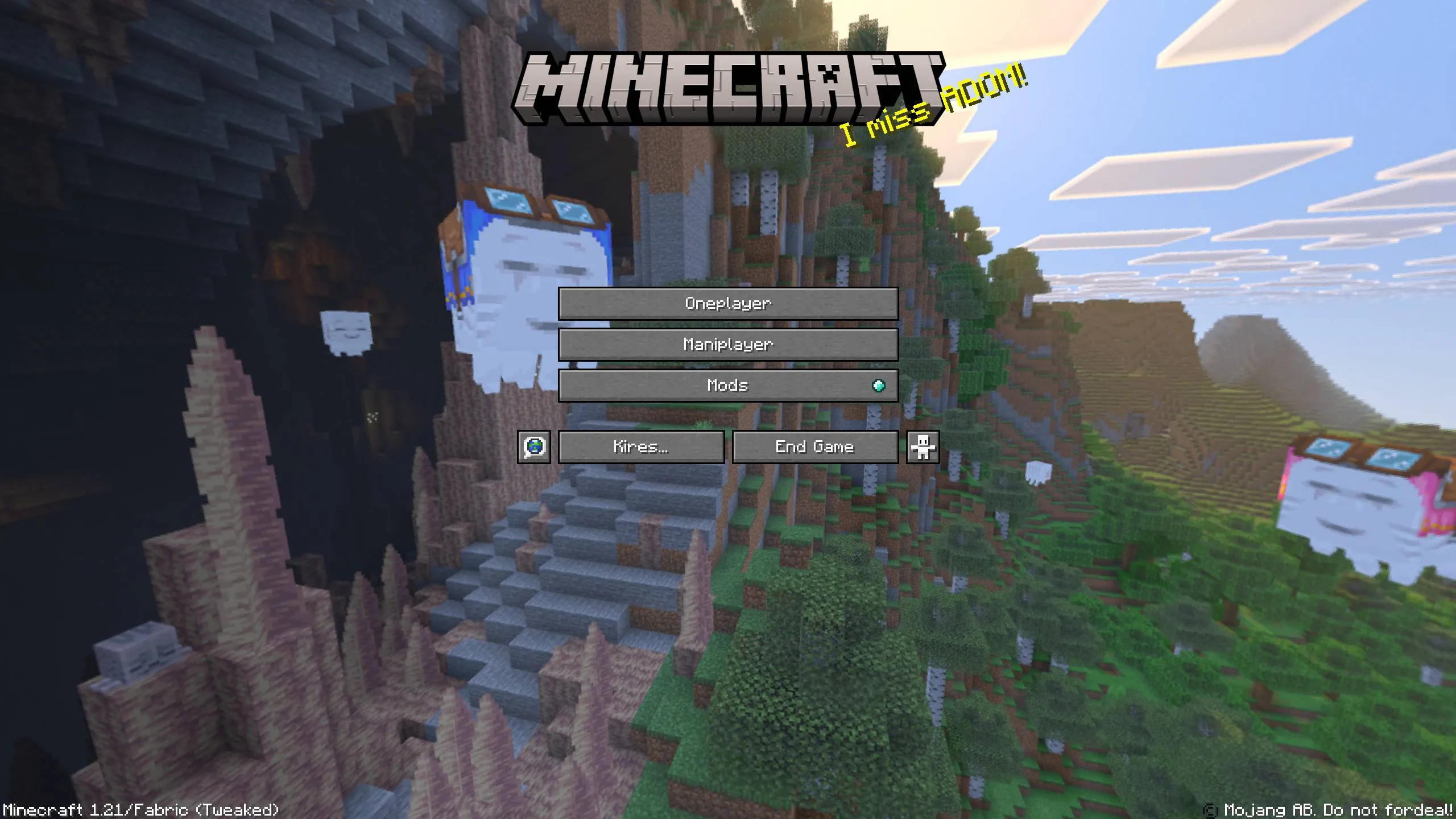Vibrant Visuals panorama for Java - Chase the Skies — скриншот 2 (Текстуры, Minecraft)