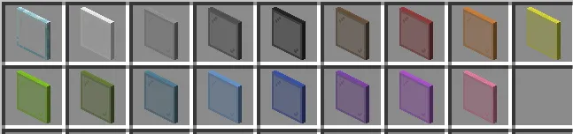 Glass pane 3D — скриншот 1 (Текстуры, Minecraft)