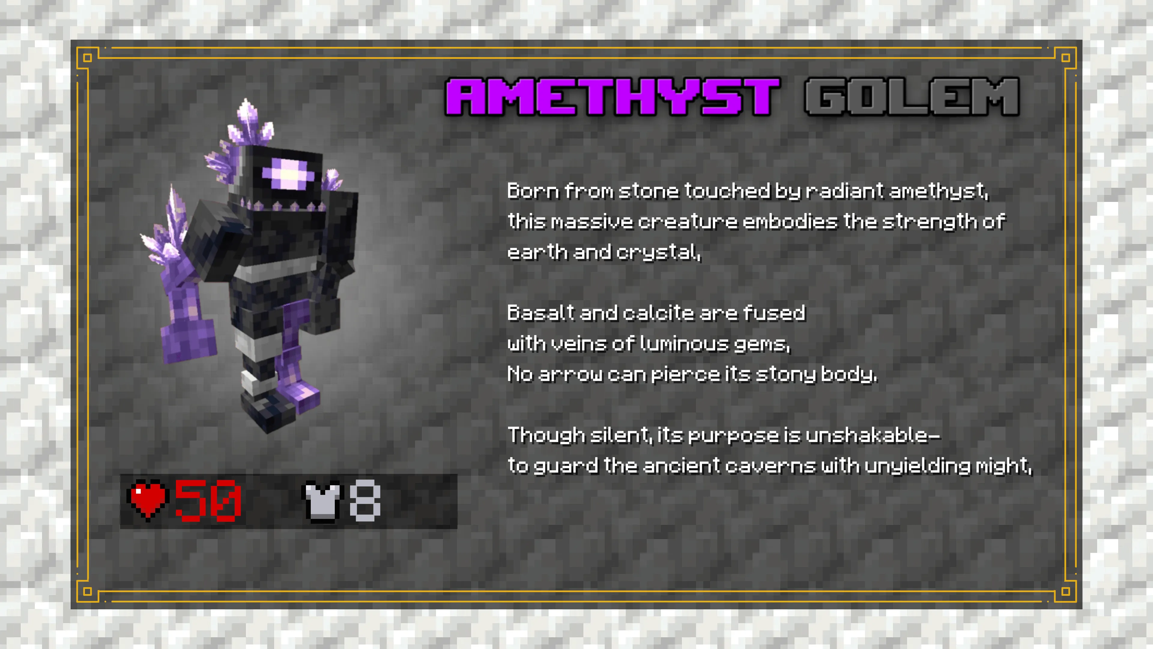 Amethyst - Echoes, Моды, Minecraft