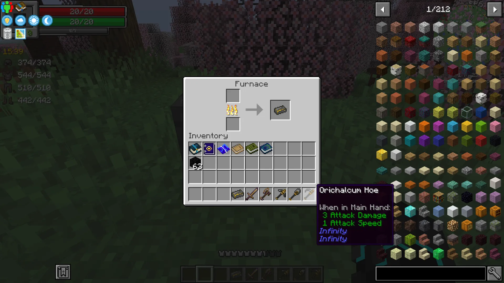 InfinityOrichalcum, Моды, Minecraft