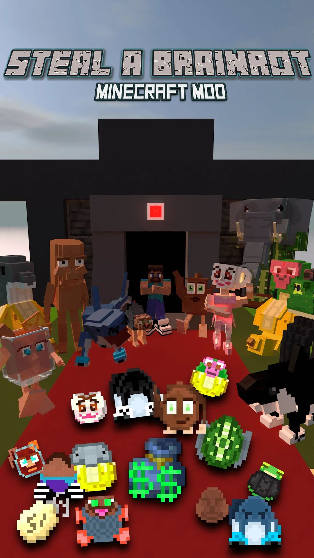 Steal a Brainrot, Моды, Minecraft