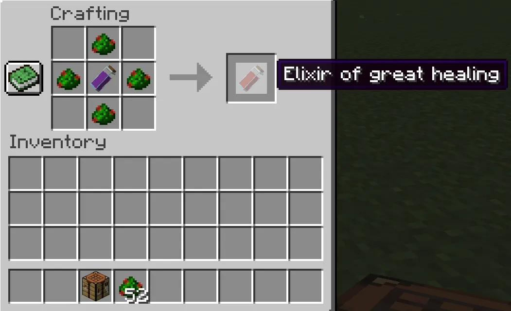 Healing Elixirs, Моды, Minecraft