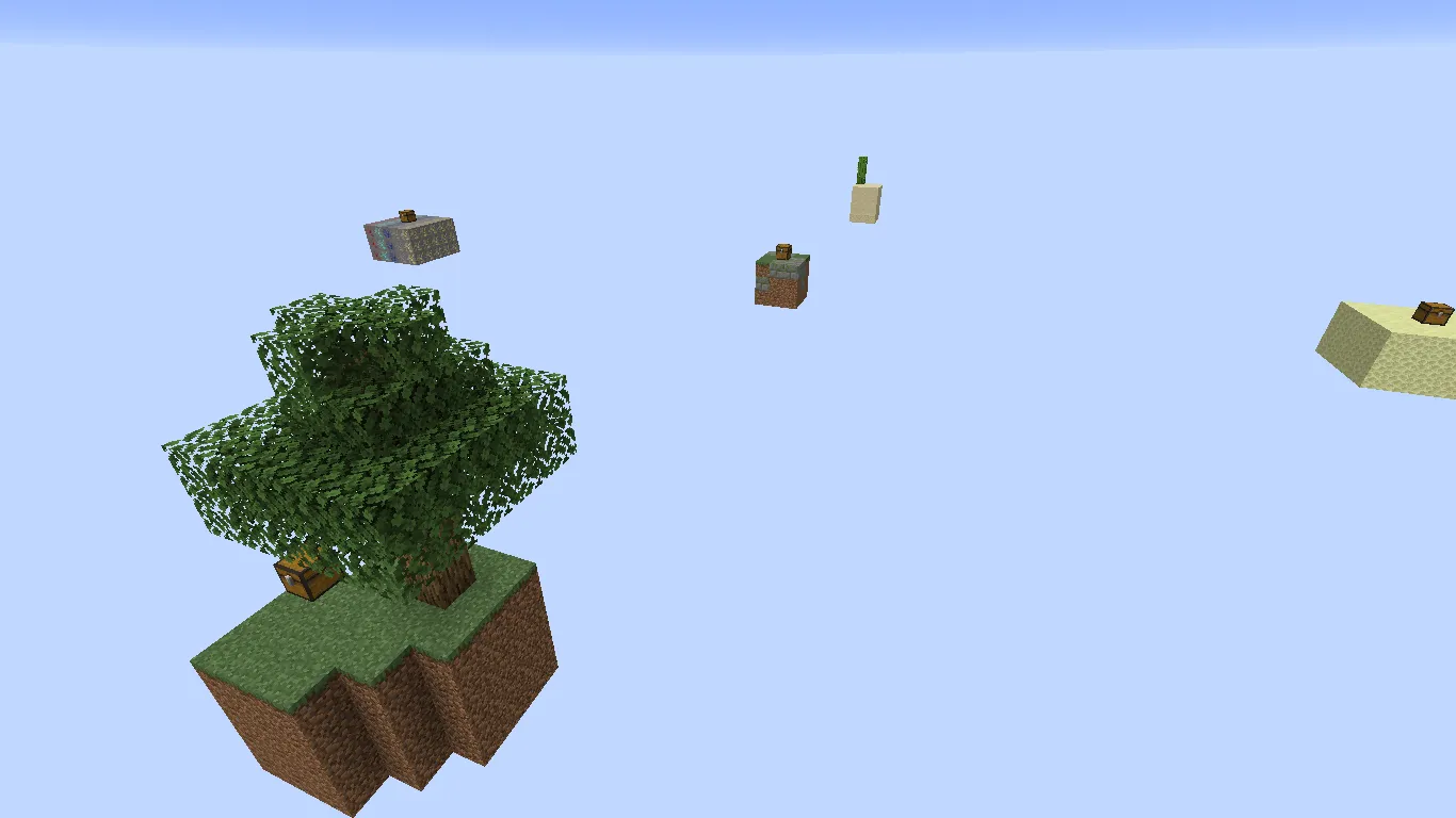 Custom Skyblocks, Карты, Minecraft