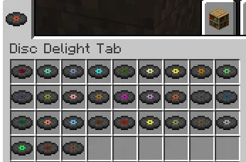 Disc Delight, Моды, Minecraft