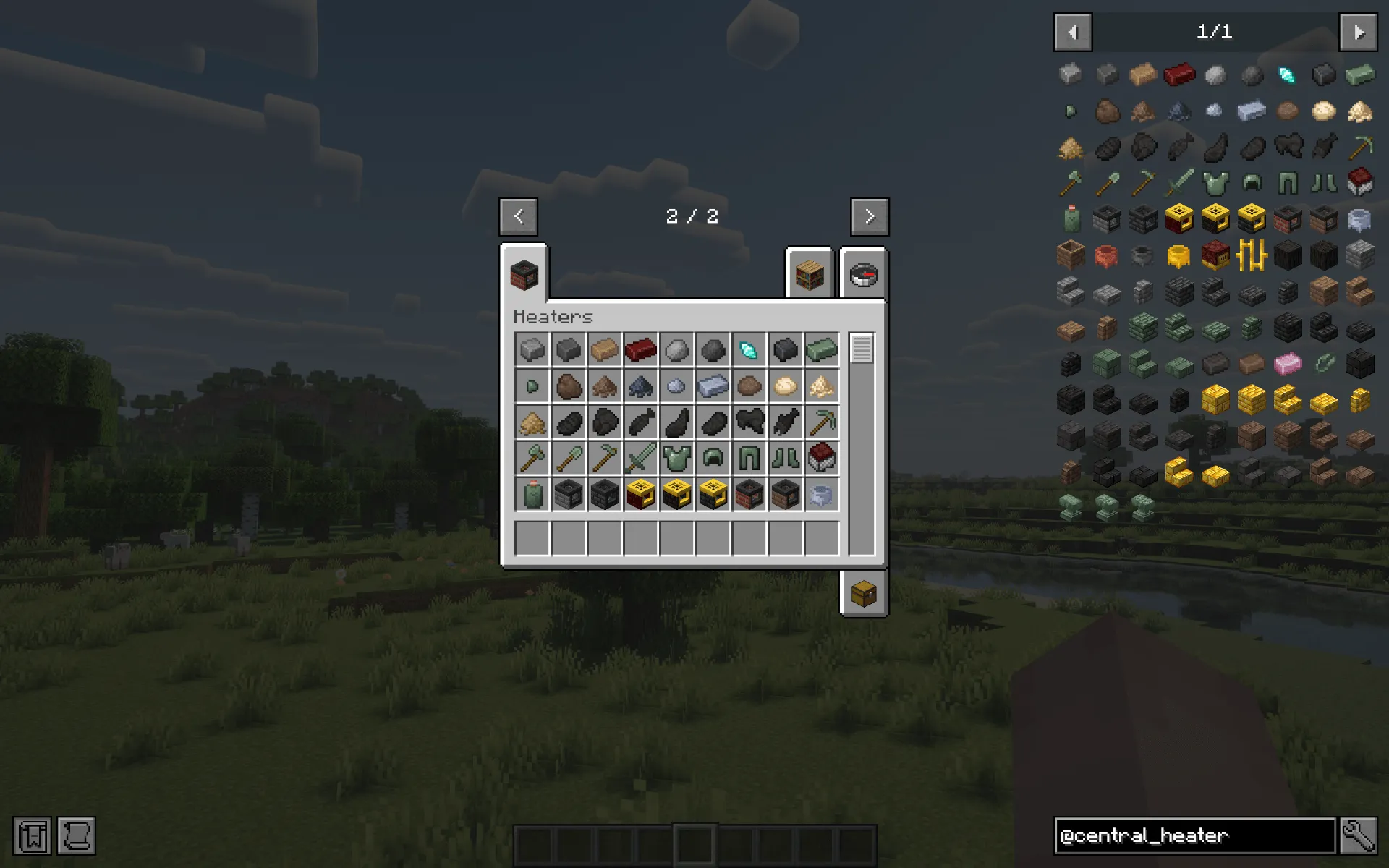 Central Heater, Моды, Minecraft