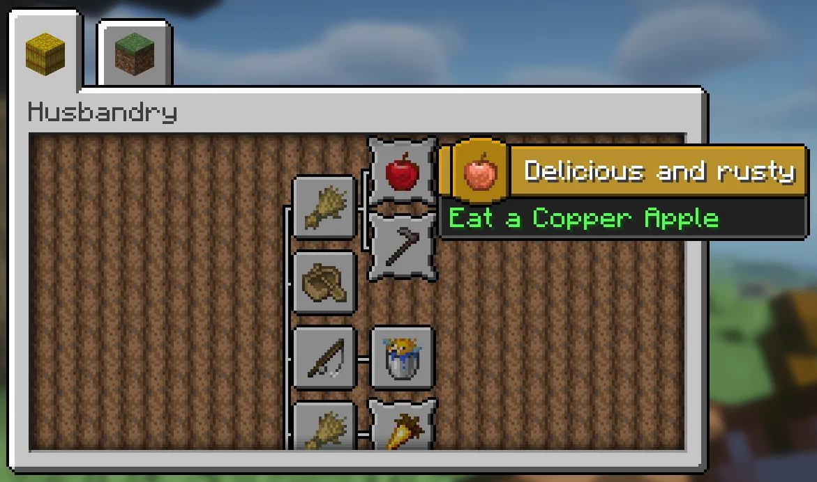 Copper Apples, Моды, Minecraft