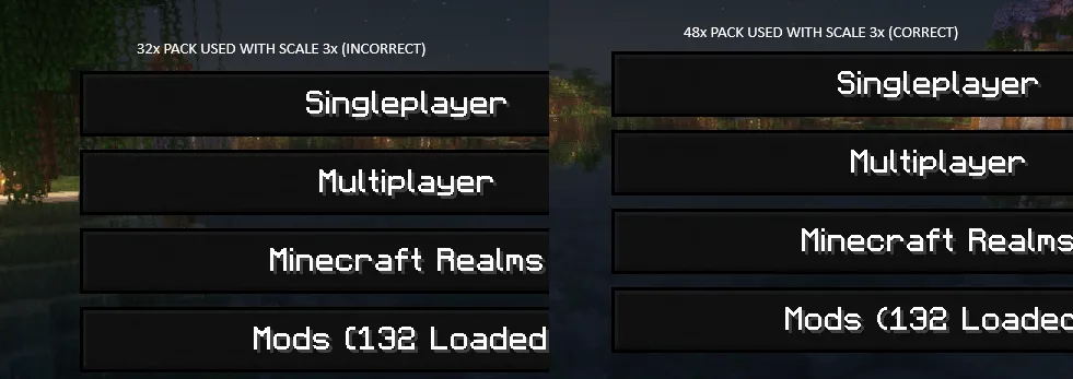 SharpFonts [48x] (GUI Scale Dependant), Текстуры, Minecraft