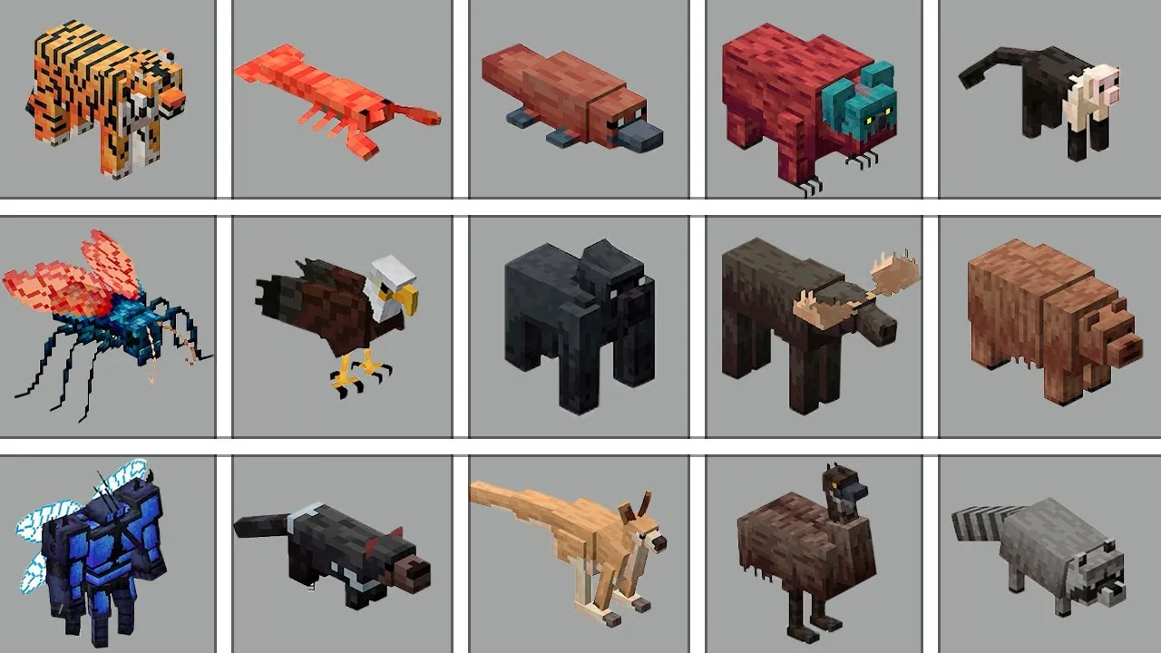 alex's world, Модпаки, Minecraft