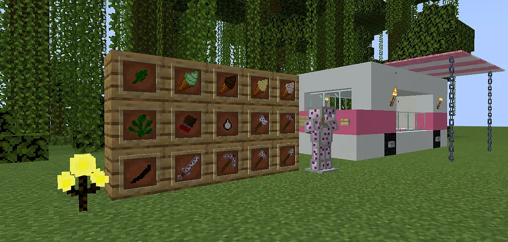 Ice Cream Mania, Моды, Minecraft