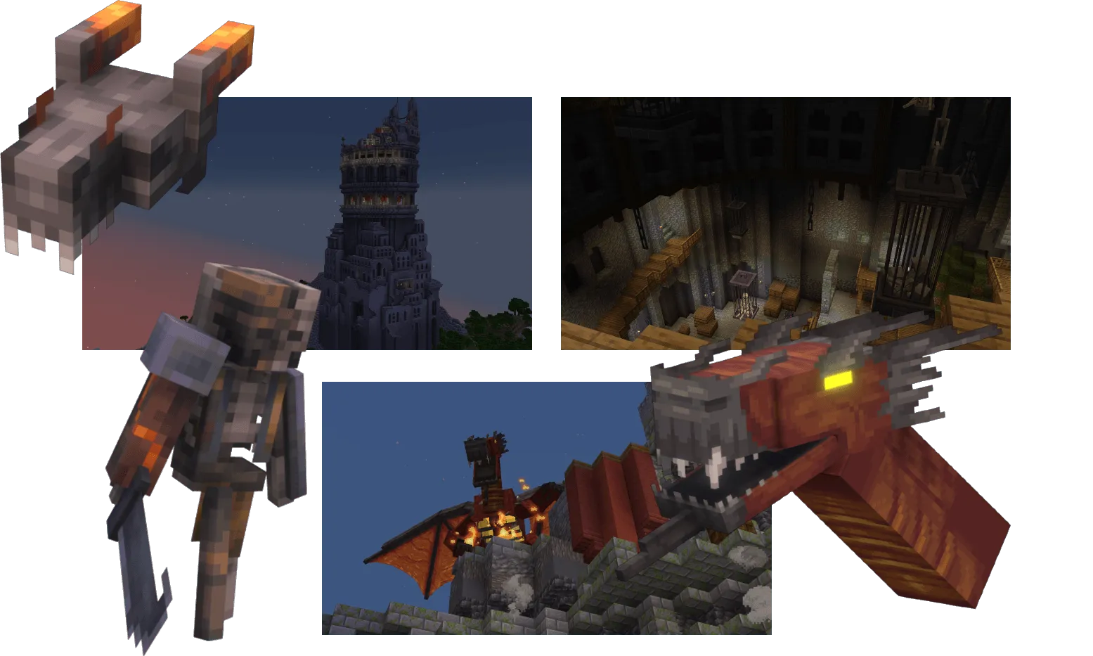 Bosses'Rise (Forge/NeoForge), Моды, Minecraft
