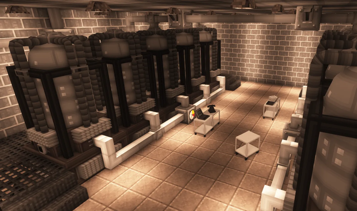 HBM ASNERF map — скриншот 2 (Карты, Minecraft)