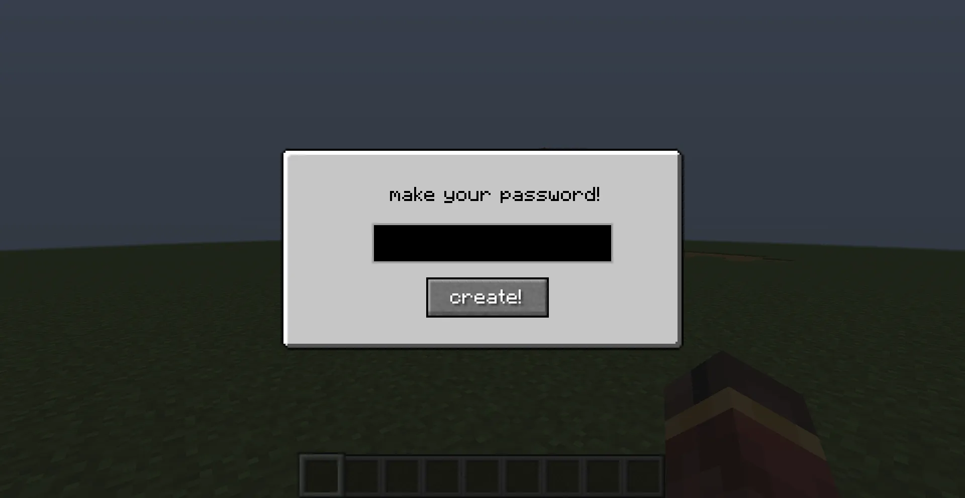 osp: offline server password, Моды, Minecraft