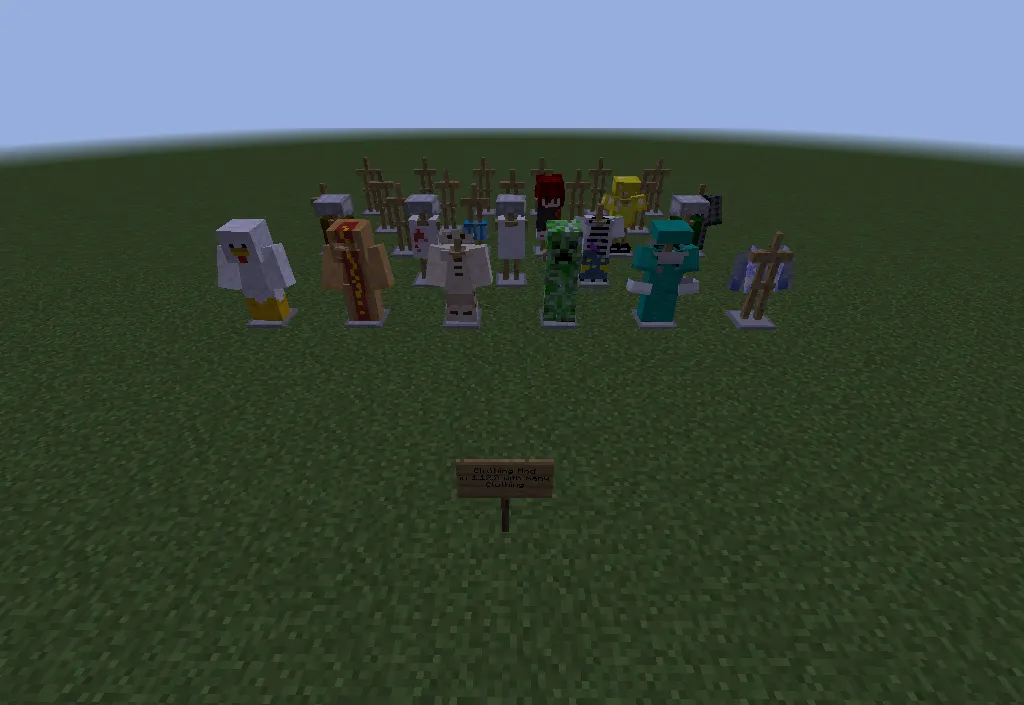 ClothingPlus, Моды, Minecraft