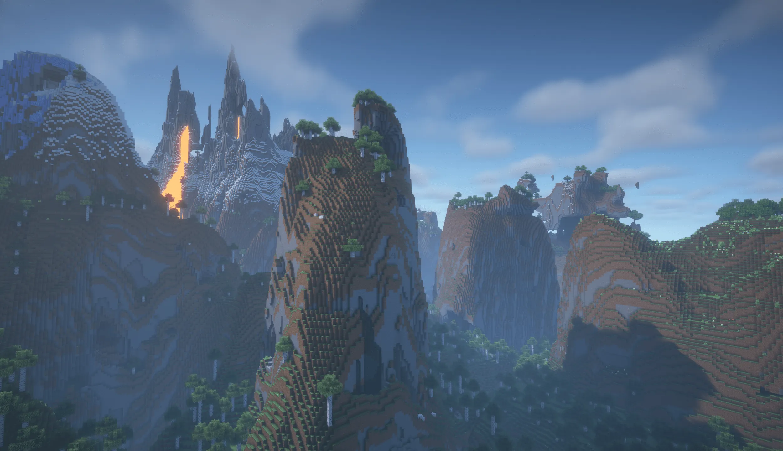 Fantastic Worlds (WorldGeneration), Моды, Minecraft